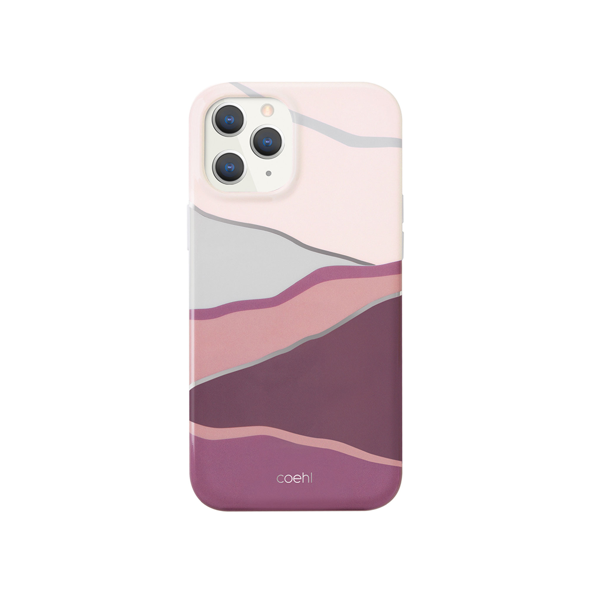 Фото — Чехол для смартфона Uniq для iPhone 12/12 Pro COEHL Ciel, розовый