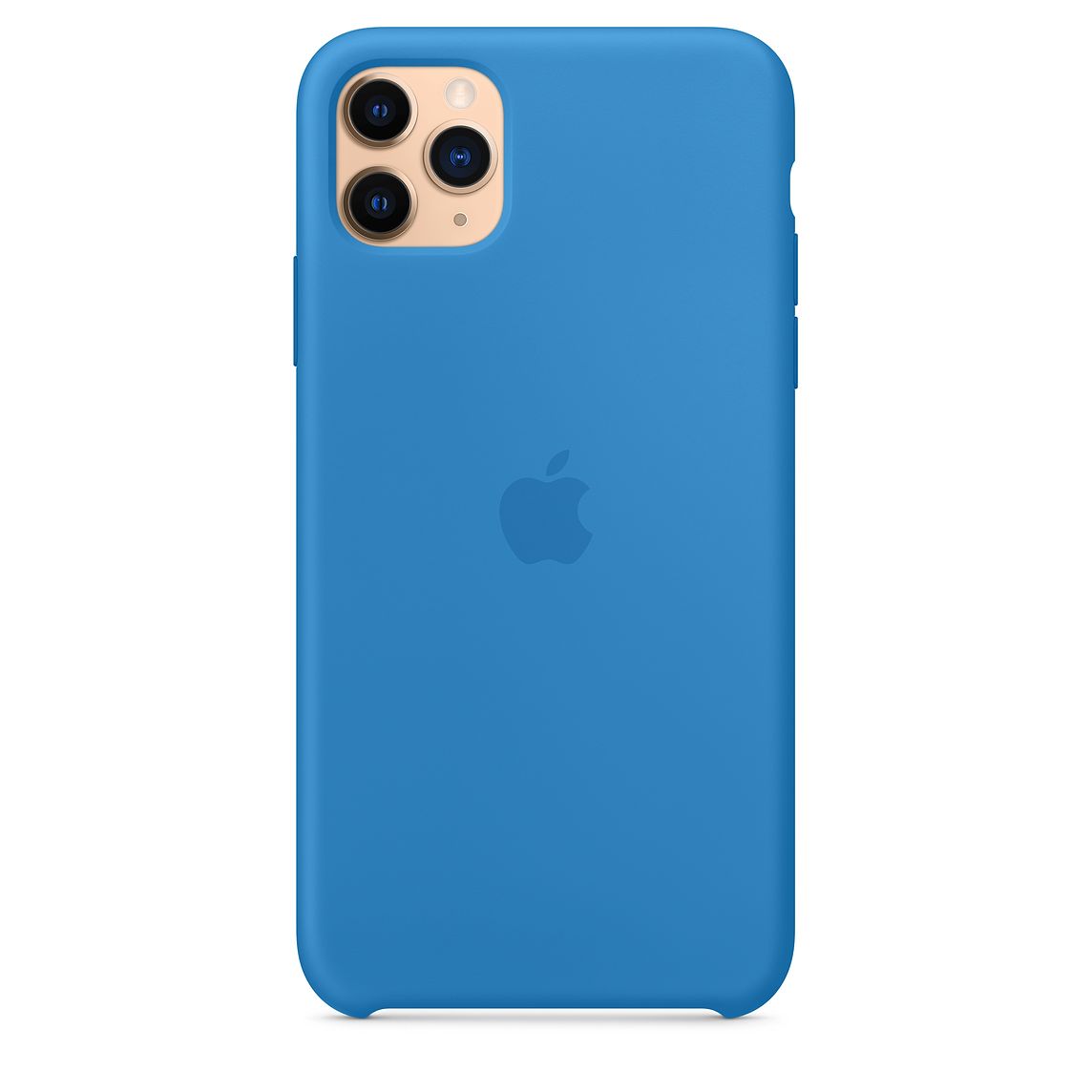 Фото — Чехол для смартфона Apple для iPhone 11 Pro Max, силикон «синяя волна»