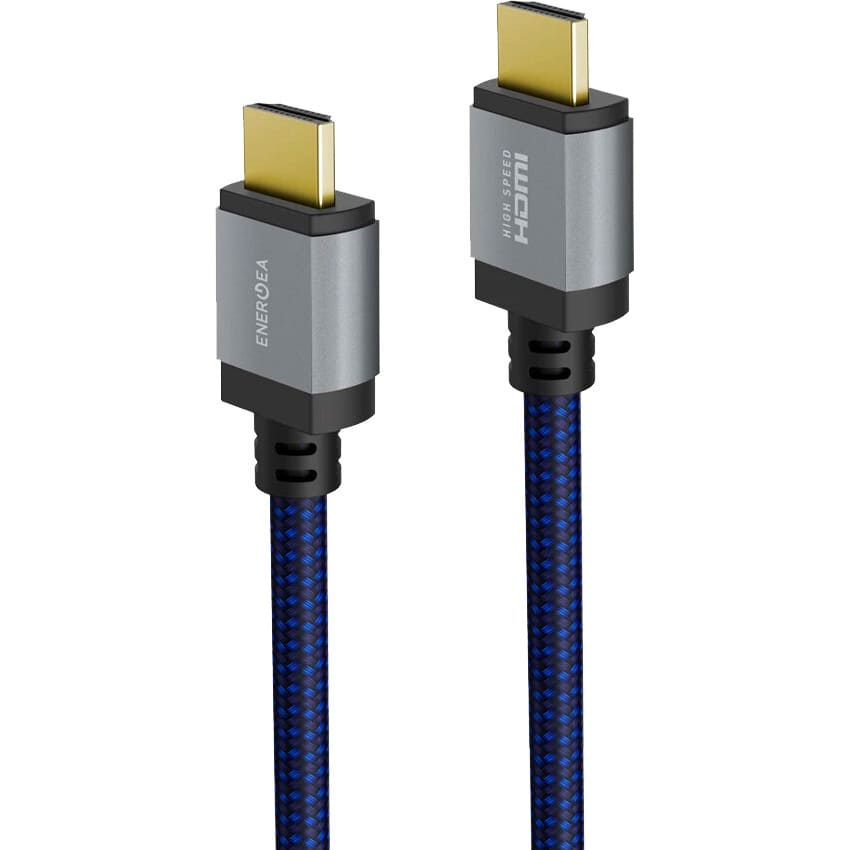 Фото — Кабель EnergEA FibraTough HDMI to HDMI 4K 2.0 м, синий