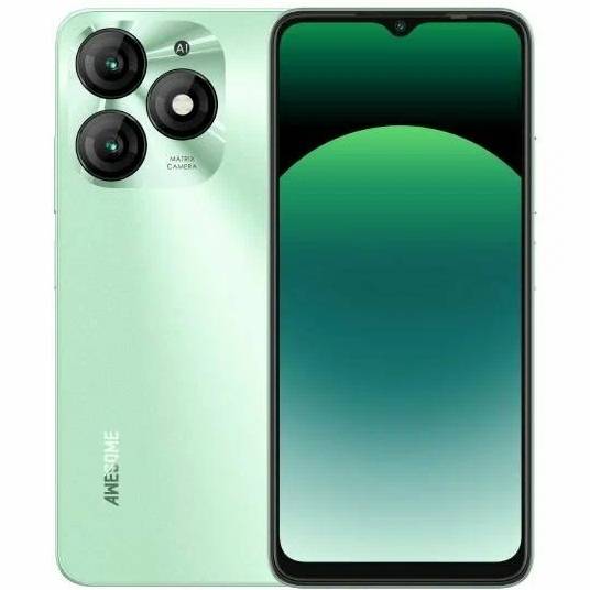 Фото — Смартфон Itel A70 4/256 Гб, зеленый