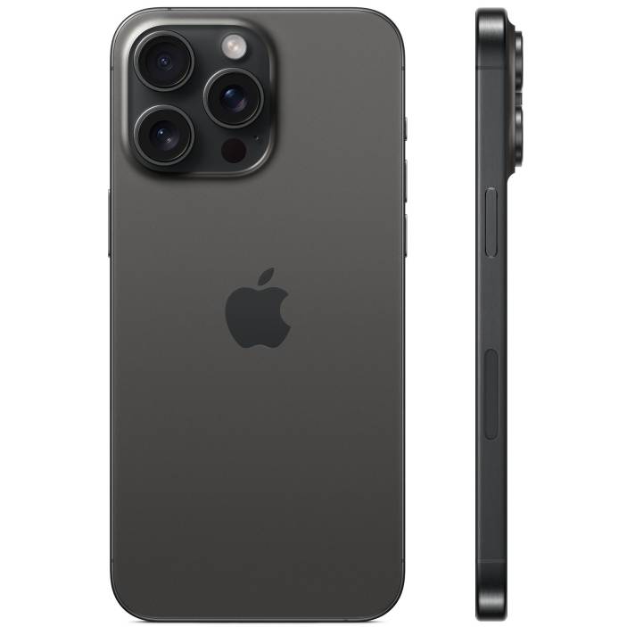 Фото — Apple iPhone 15 Pro Max, 1 Тб, «титановый чёрный»