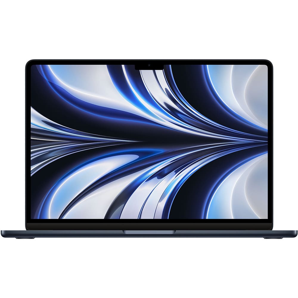 Фото — Apple MacBook Air 13 (M2 8C/10C 16GB 512GB), «Полуночный черный»