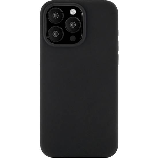 Фото — Чехол для смартфона uBear Touch Mag Case, iPhone 15 Pro Max, MagSafe, силикон, черный