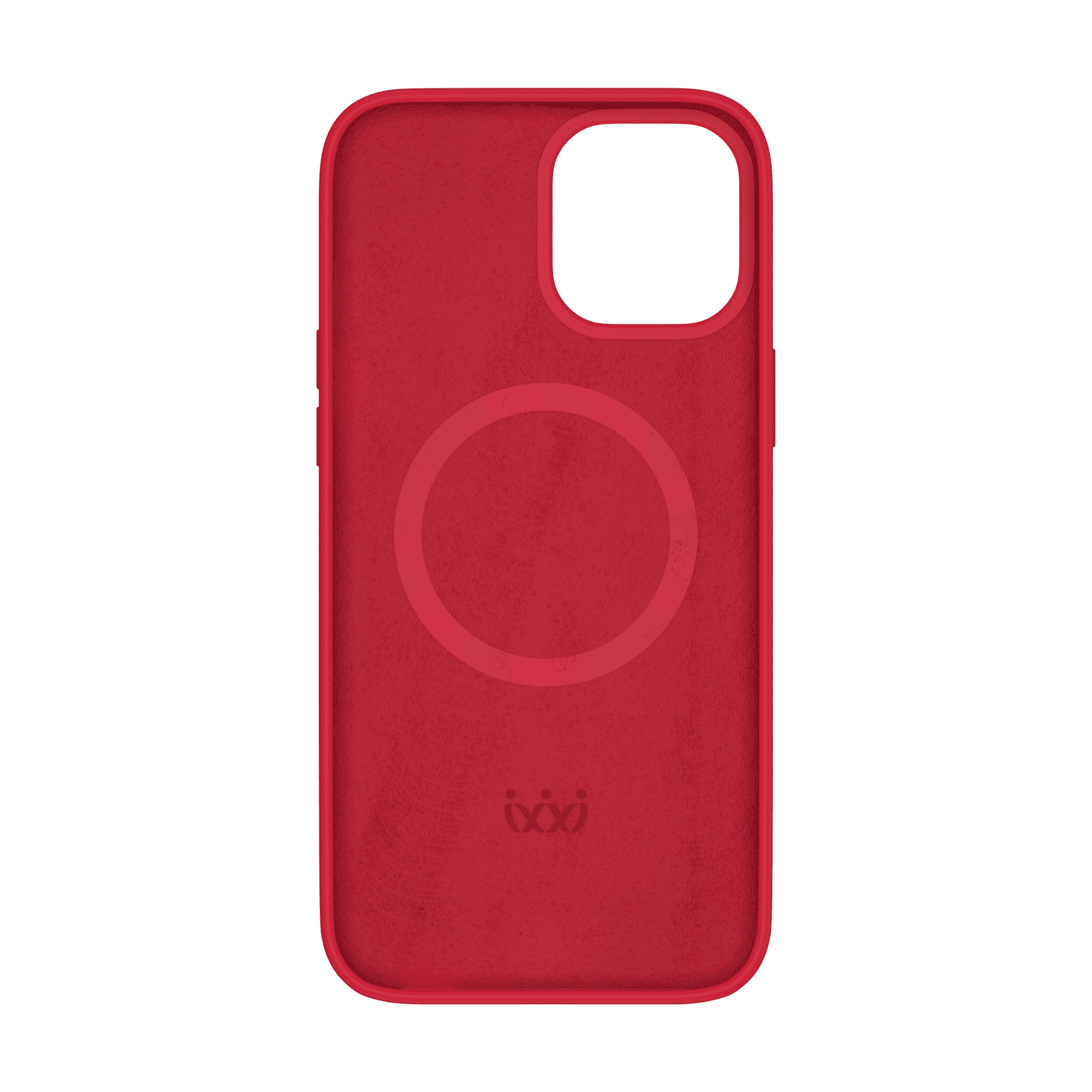 Фото — Чехол защитный vlp c MagSafe для  iPhone 12 Pro Max, красный