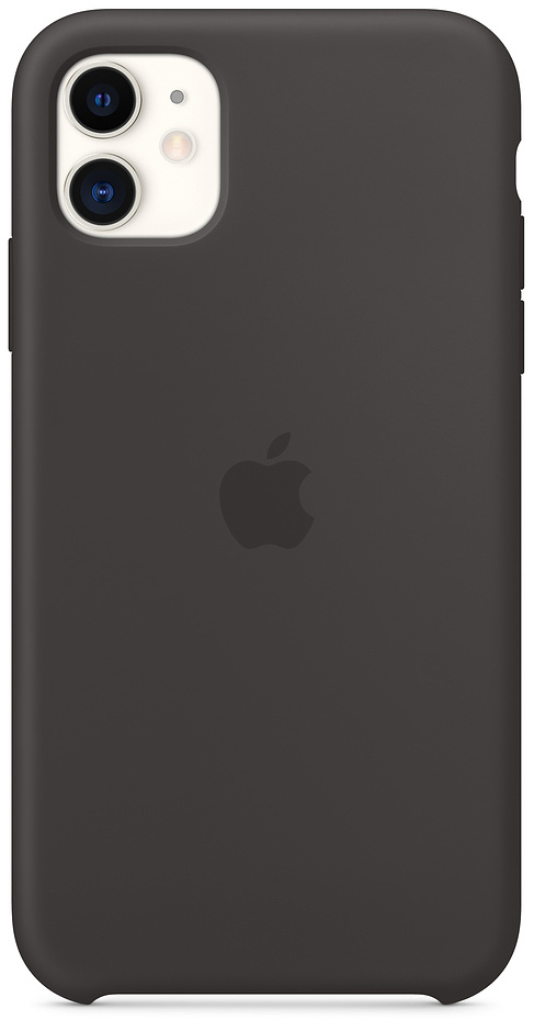 Фото — Чехол Apple для iPhone 11, силикон, черный