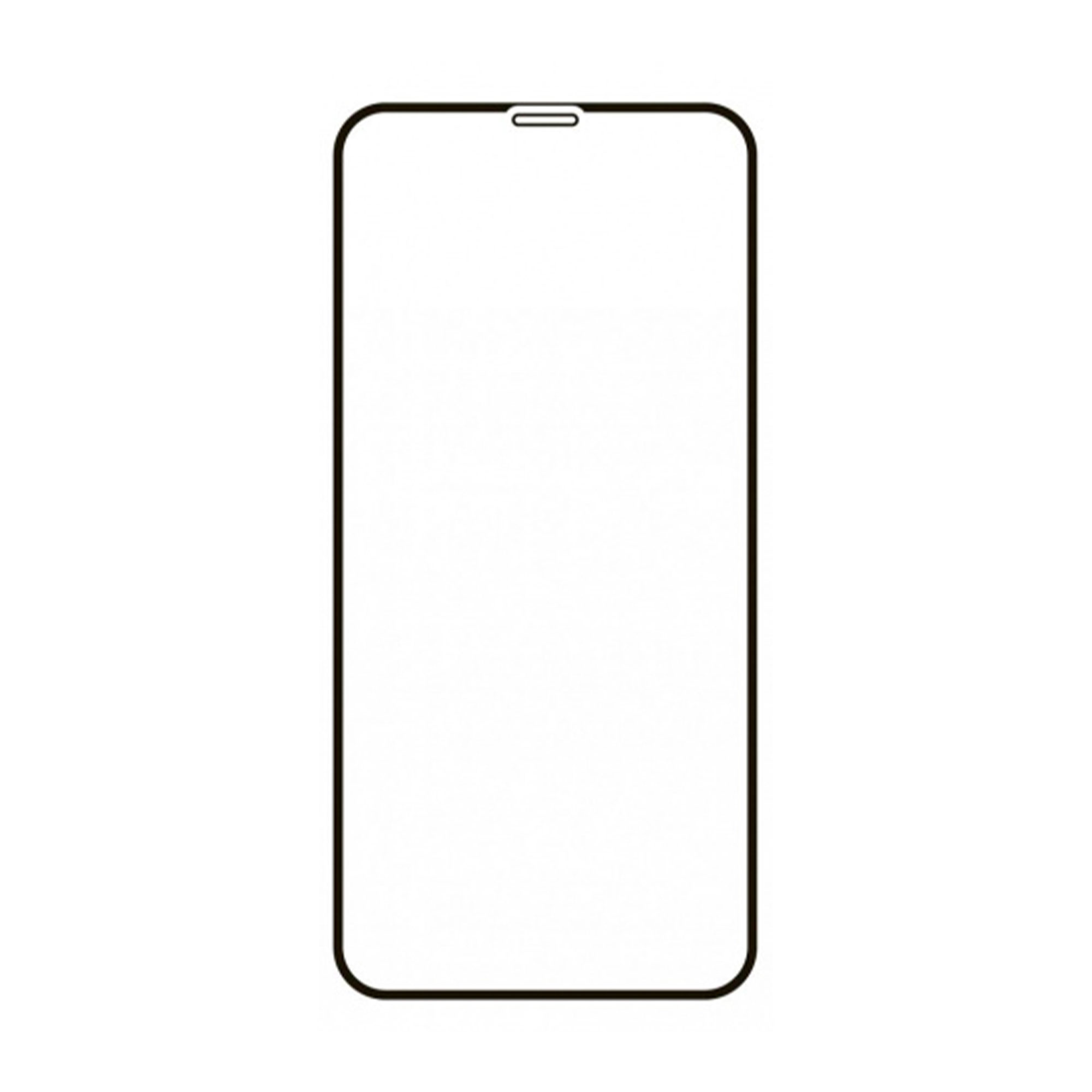 Фото — Стекло 2.5D защитное vlp для iPhone 12 mini, олеофобное, с черной рамкой