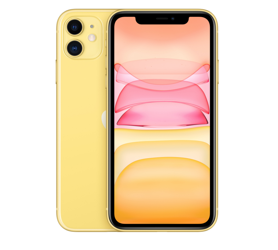 Apple iPhone 11, 256 ГБ, желтый