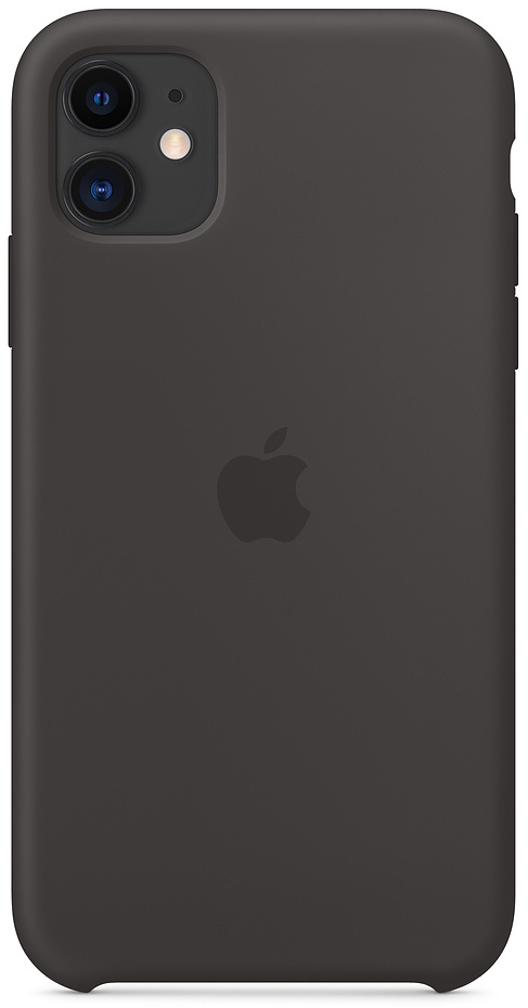 Фото — Чехол Apple для iPhone 11, силикон, черный