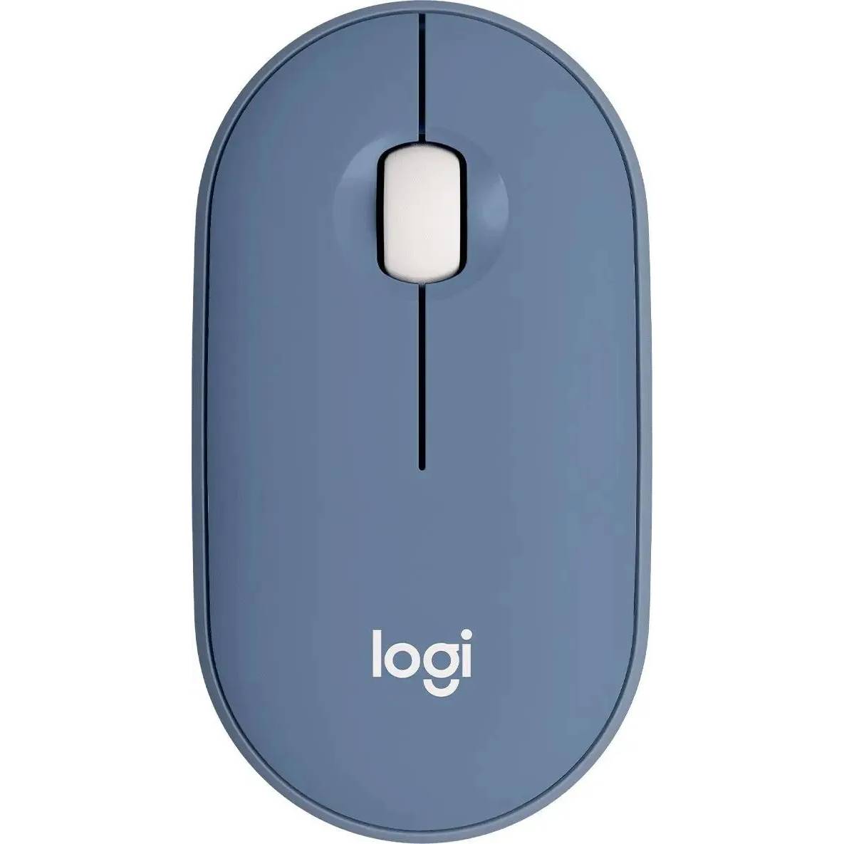 Фото — Мышь Logitech Wireless 2 Pebble M350, голубой