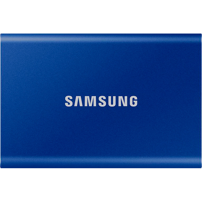 Фото — SSD Samsung T7 SSD, 1 ТБ, синий