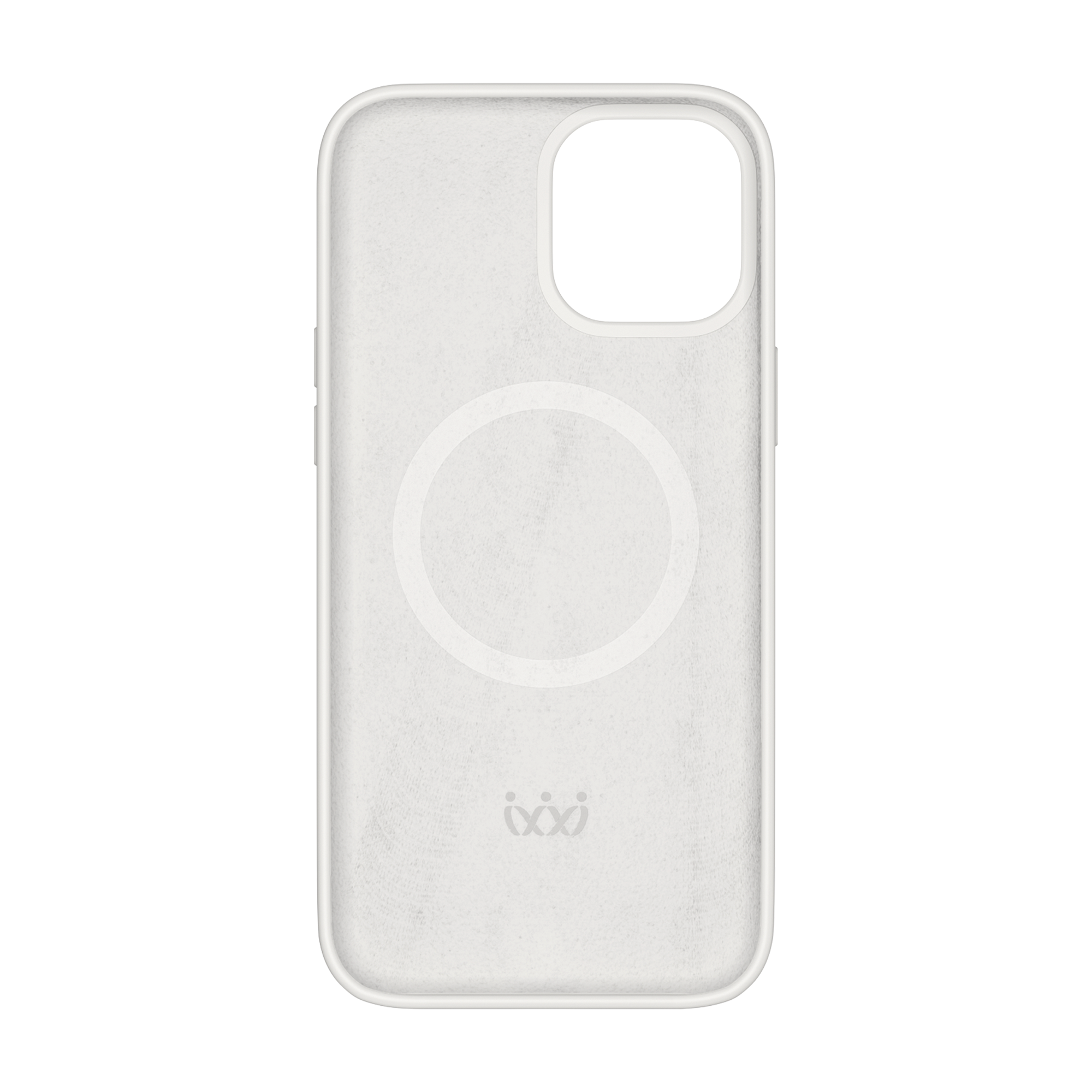 Чехол защитный "vlp" c MagSafe для  iPhone 12/12 Pro, белый