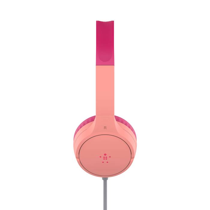 Фото — Наушники Belkin SoundForm Mini Wired, розовый