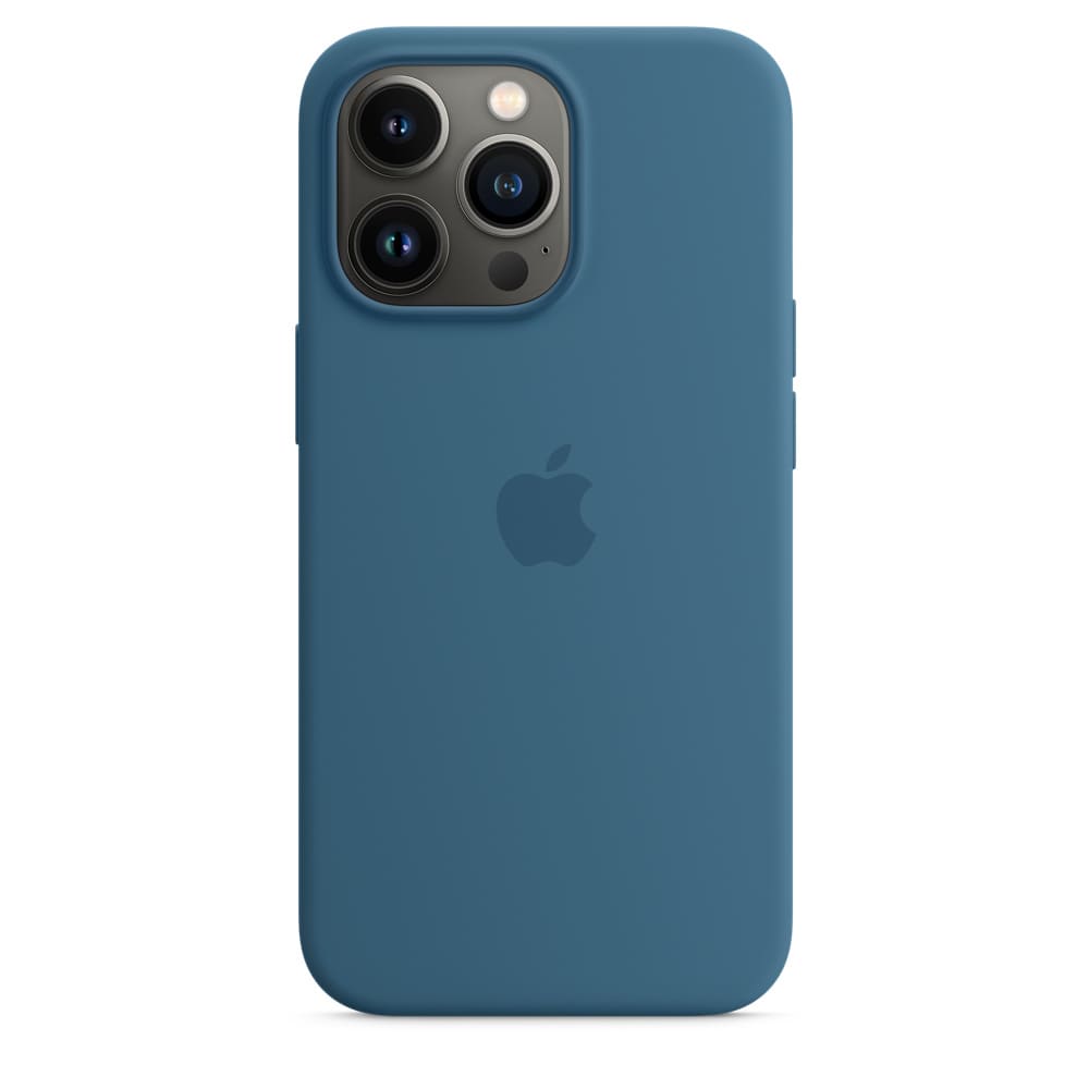 Фото — Силиконовый чехол MagSafe для iPhone 13 Pro Max, «полярная лазурь»