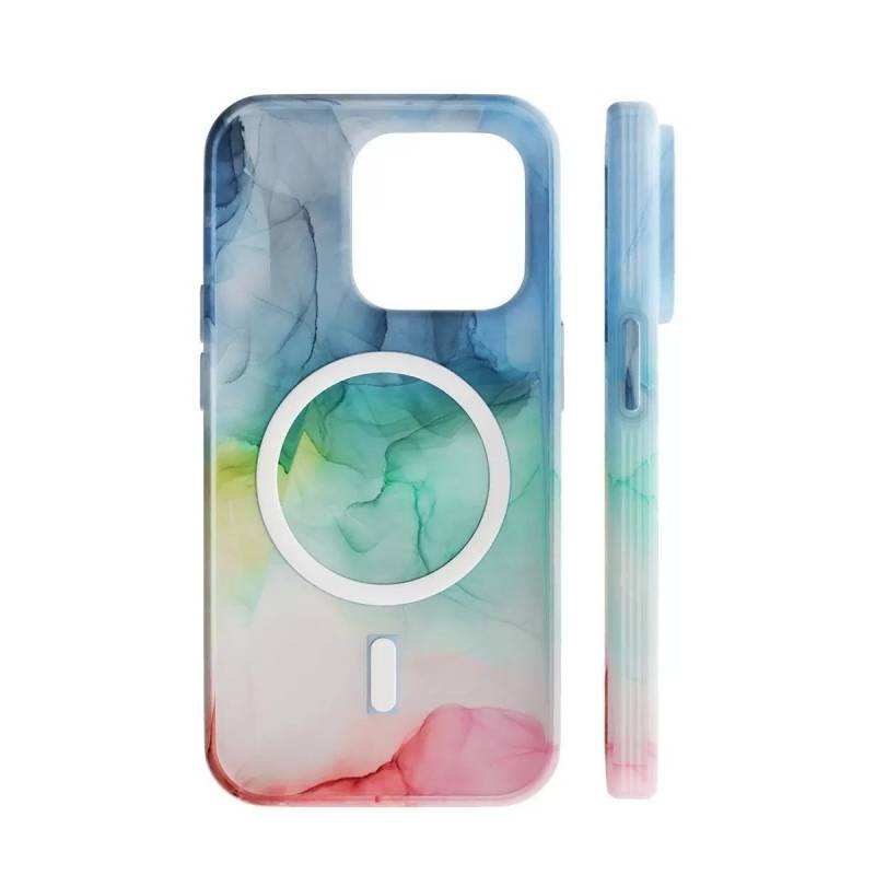 Фото — Чехол для смартфона vlp Splash case with MagSafe для iPhone 14 Pro, мультицвет