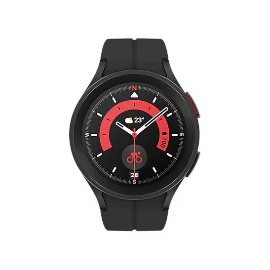 Фото — Умные часы Samsung Galaxy Watch 5 Pro, 45 мм, титановый черный