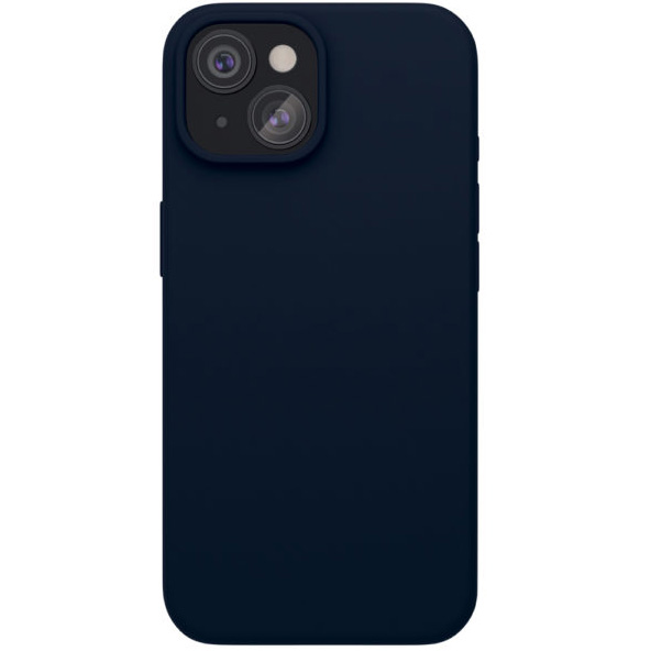 Фото — Чехол для смартфона "vlp" Aster Case с MagSafe для iPhone 15 Plus, темно-синий