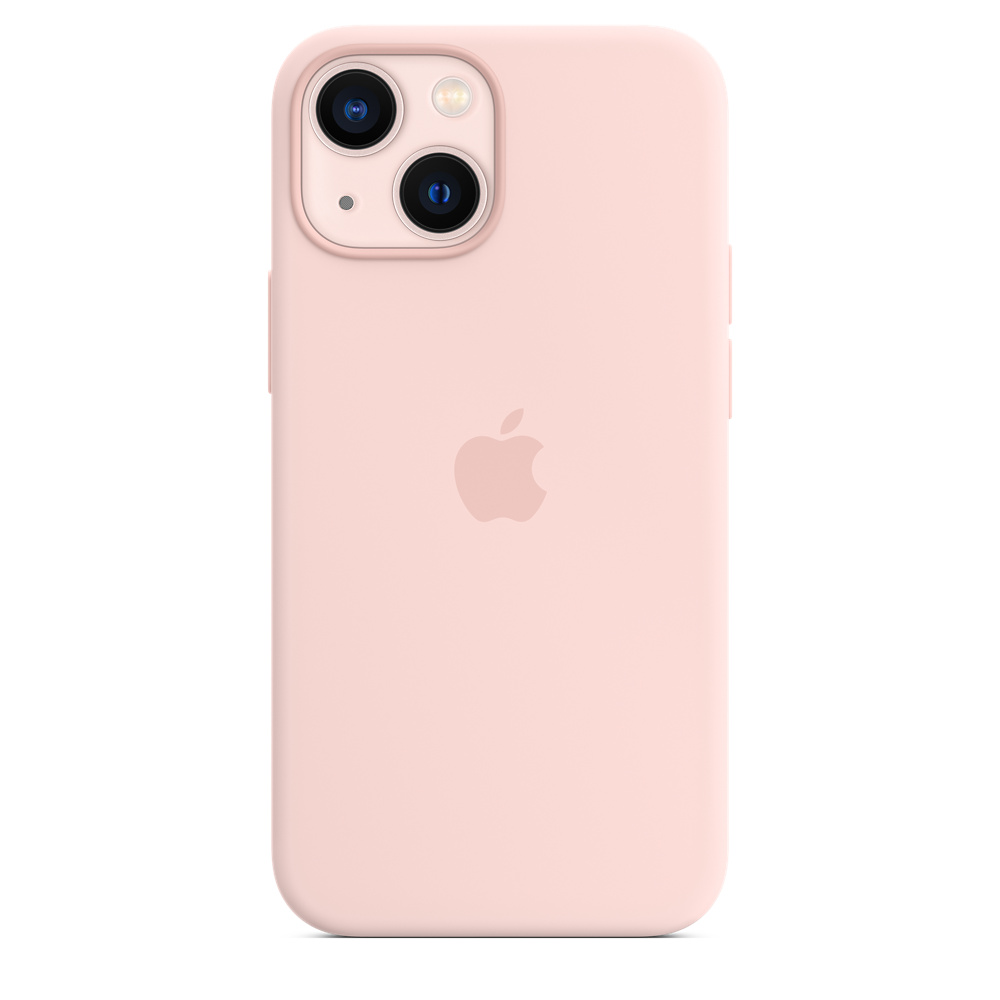 Чехол для смартфона MagSafe для iPhone 13 mini, силикон, «розовый мел»