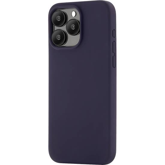 Фото — Чехол для смартфона uBear Touch Mag Case, iPhone 15 Pro Max, MagSafe, силикон, темно-фиол