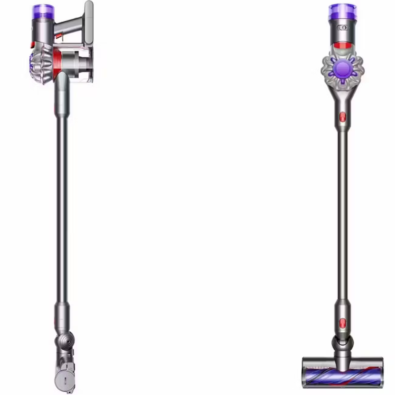 Фото — Пылесос Dyson V8 Advanced, Silver/Nickel (UK)