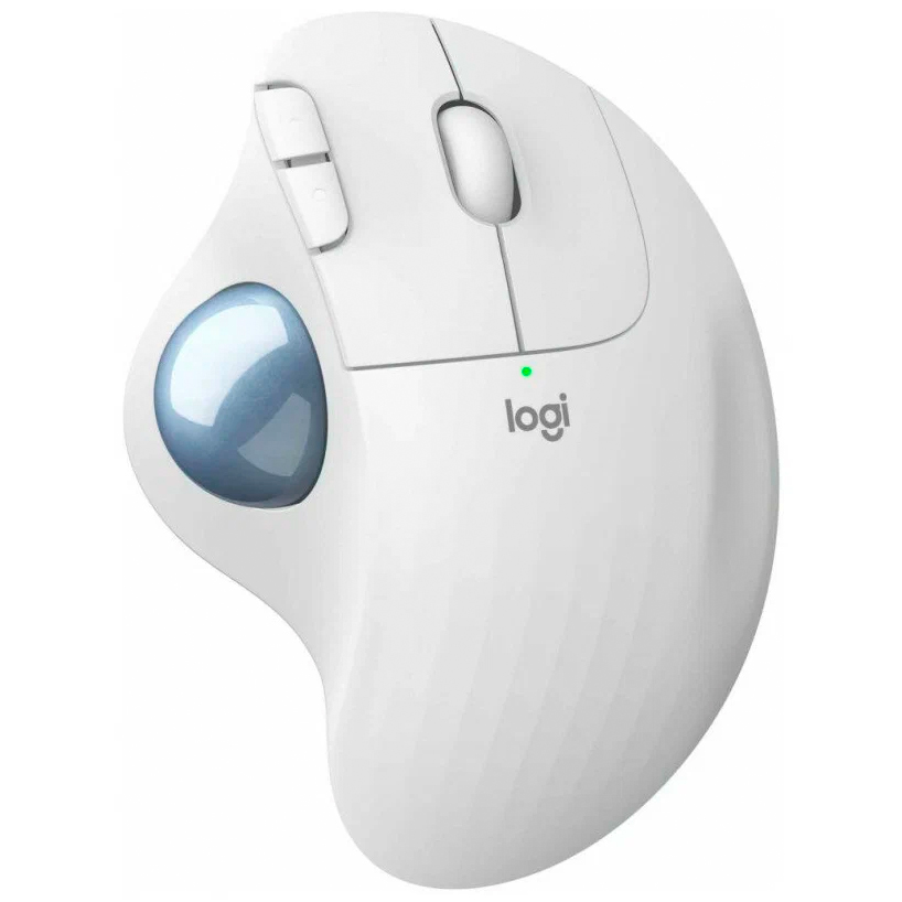 Фото — Мышь Logitech Ergo M575, белый