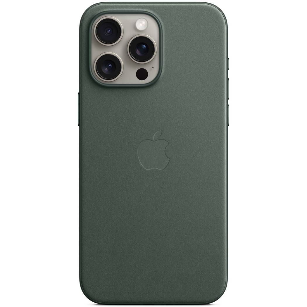 Фото — Чехол для смартфона iPhone 15 Pro Max FineWoven Case with MagSafe, Evergreen