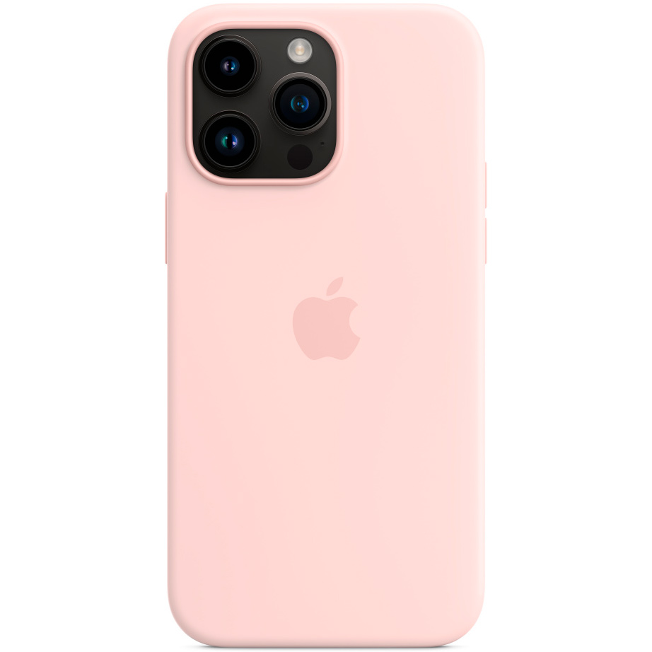 Фото — iPhone 14 Pro Max Silicone Case with MagSafe - Chalk Pink