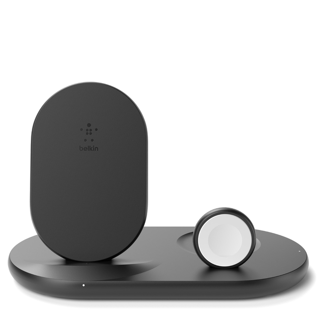 Фото — Зарядное устройство Belkin BoostCharge Wireless Charger for Apple Devices, черный