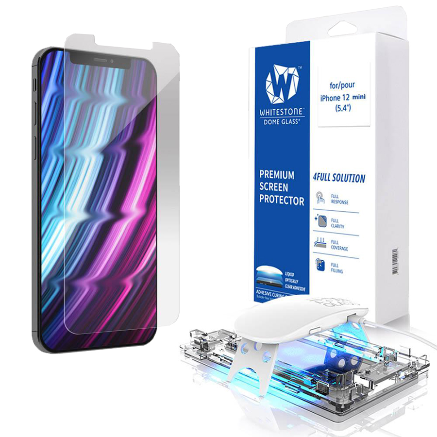 Защитное стекло для смартфона Whitestone Dome glass для iPhone 12 mini