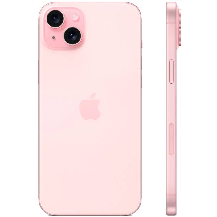 Фото — Apple iPhone 15 Plus, 256 Гб, розовый
