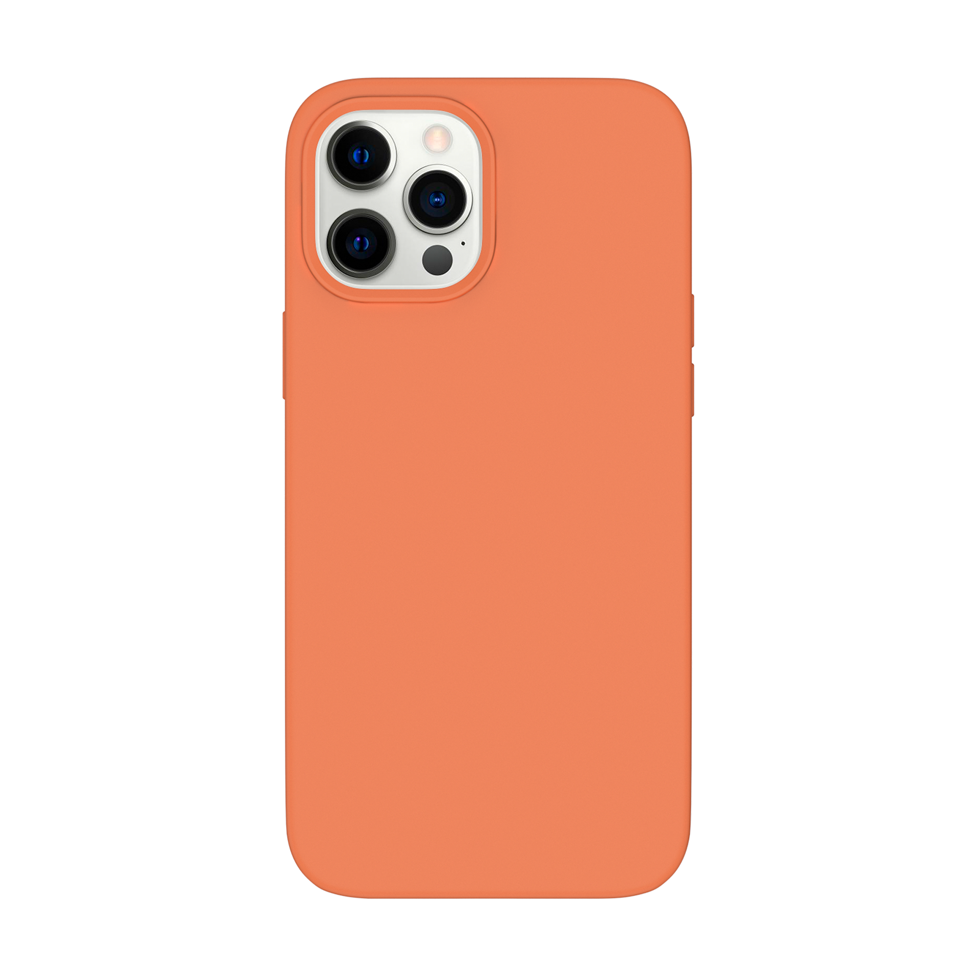 Чехол защитный "vlp" c MagSafe для  iPhone 12/12 Pro, оранжевый