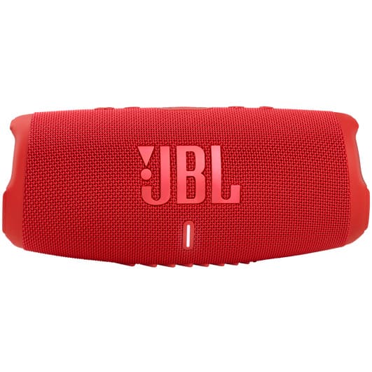 Фото — Портативная акустическая система JBL Charge 5, красный