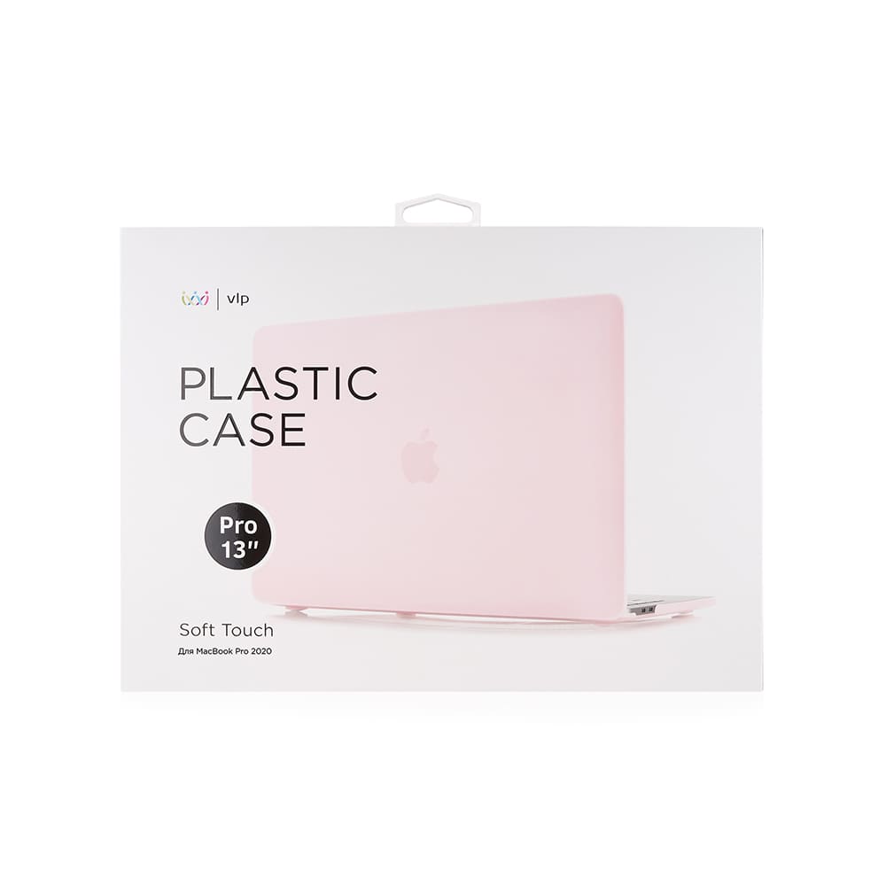 Фото — Чехол для ноутбука Plastic Case vlp for MacBook Pro 13  with Touch Bar Light Pink (Светло-розовый)