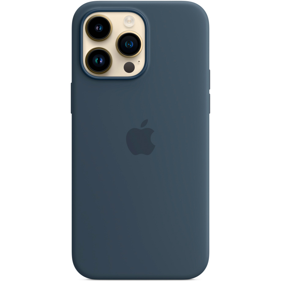 Фото — Чехол для смартфона Apple iPhone 14 Pro Max Silicone Case with MagSafe, синий