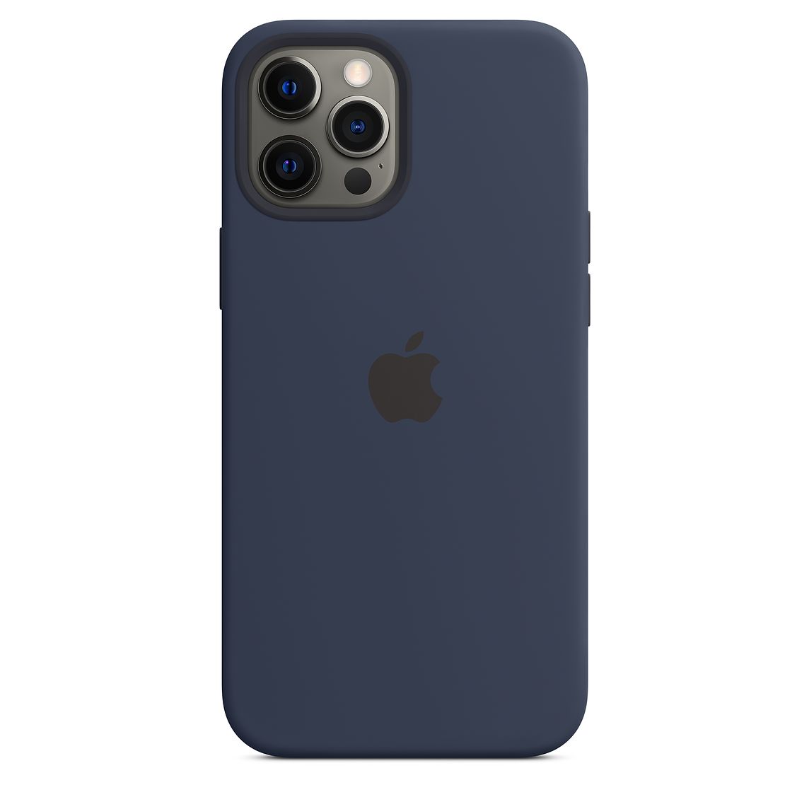 Фото — Чехол Apple MagSafe для iPhone 12 Pro Max, силикон, «тёмный ультрамарин»