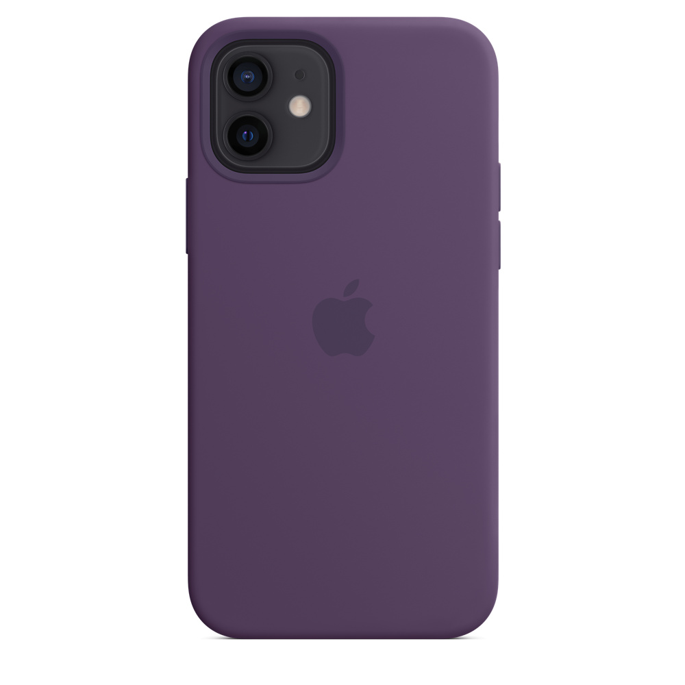 Чехол для смартфона Apple MagSafe для iPhone 12/12 Pro, cиликон, «аметист»