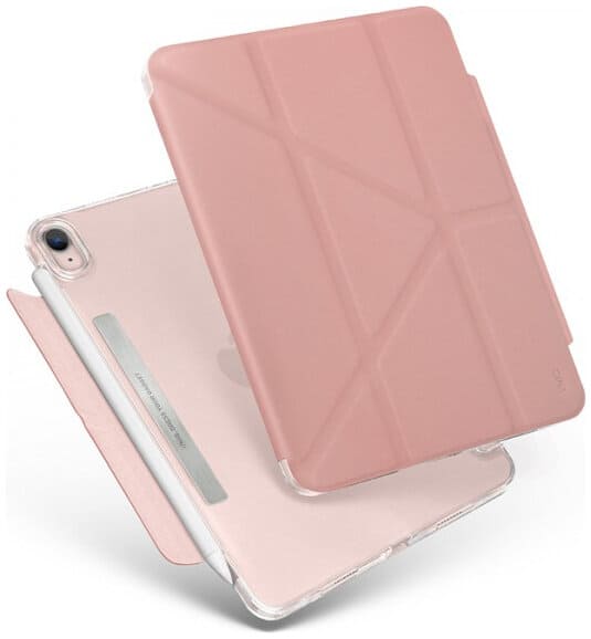 Фото — Чехол для планшета Uniq Camden для iPad Mini 6, полиуретан, розовый