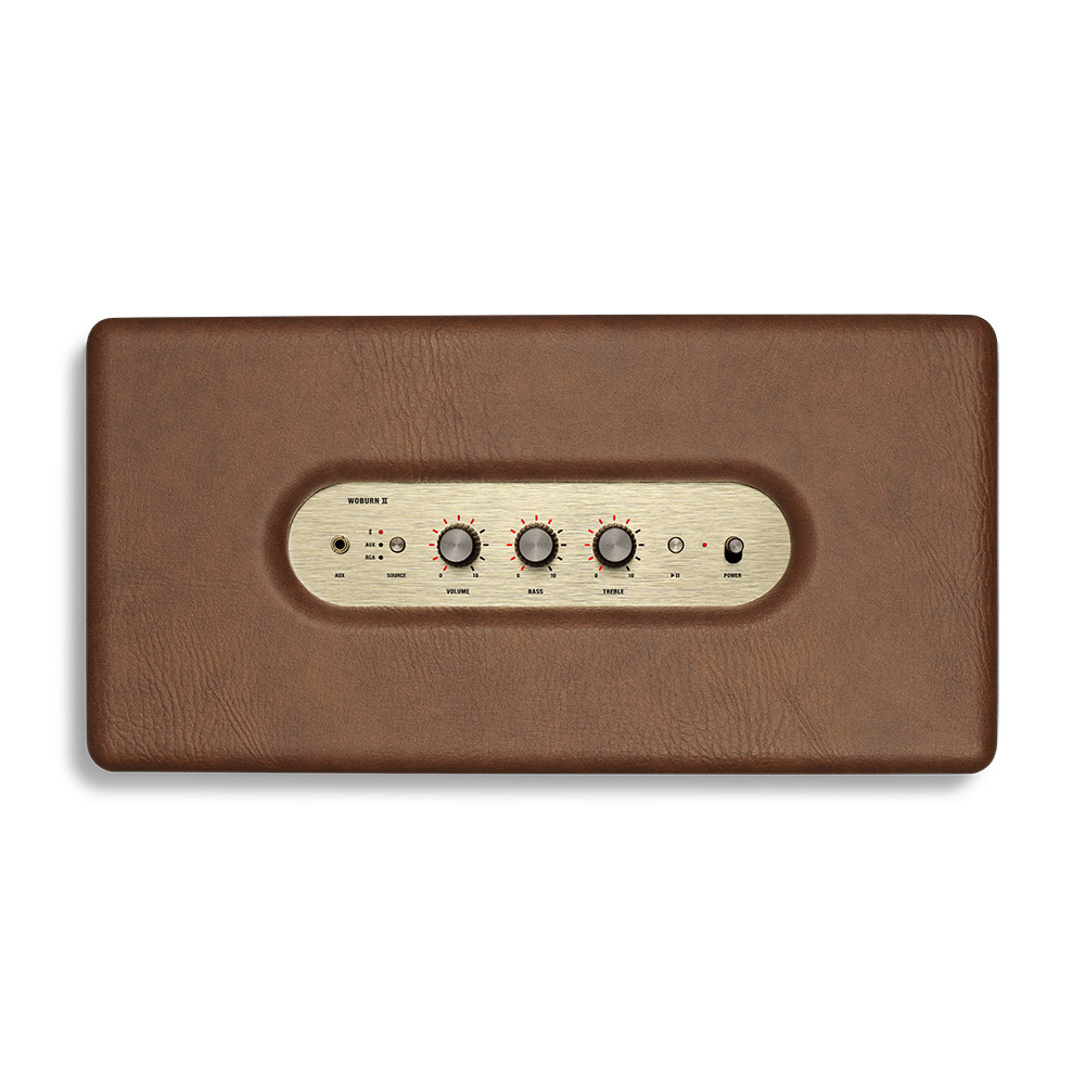 Фото — Портативная акустическая система Marshall WOBURN II, коричневый