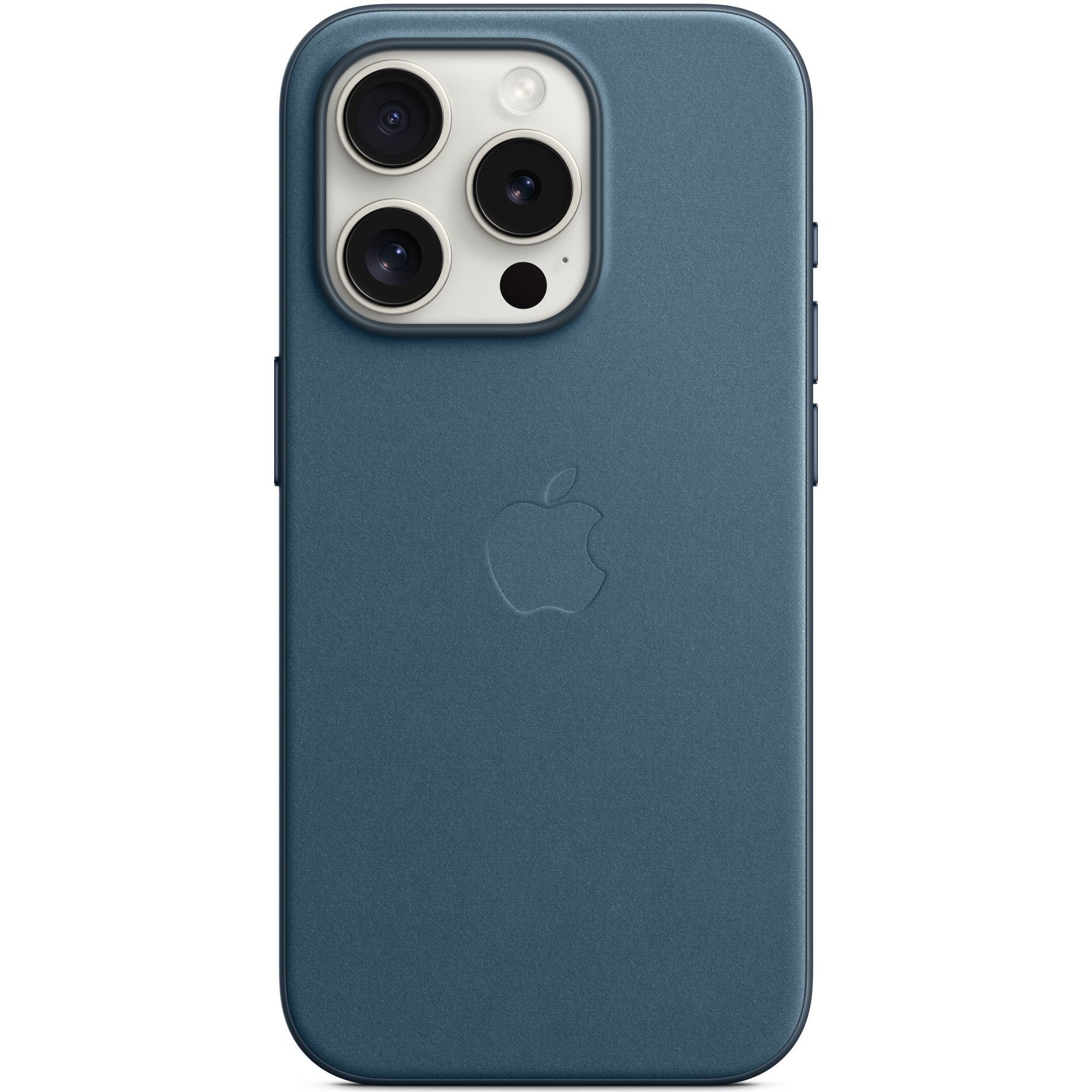 Чехол для смартфона iPhone 15 Pro FineWoven Case with MagSafe, Pacific Blue