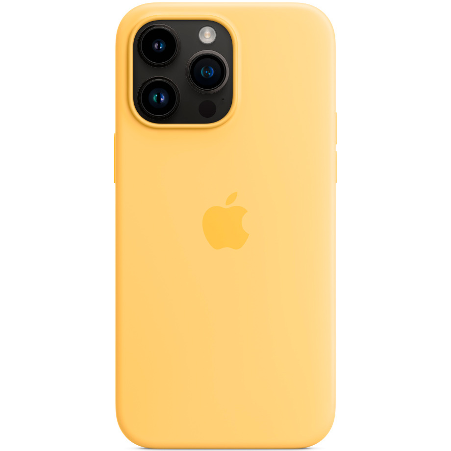 Чехол для смартфона iPhone 14 Pro Max Silicone Case with MagSafe, «солнечный свет»