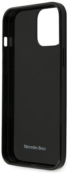 Фото — Чехол для смартфона Mercedes Dynamic для iPhone 12 Pro Max, карбон, черный