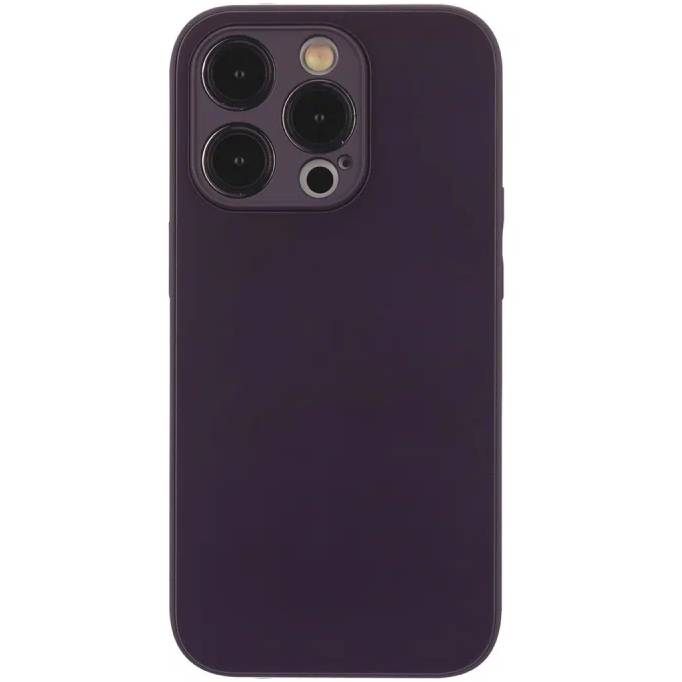 Фото — Чехол для смартфона "vlp" Glaze Case с MagSafe для iPhone 15 Pro, фиолетовый