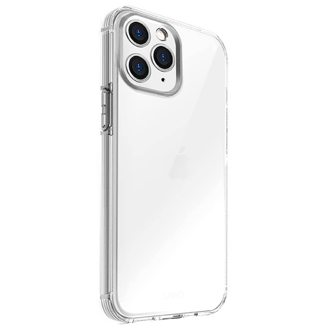 Чехол Uniq для iPhone 12/12 Pro Air Fender Anti-microbial, прозрачный