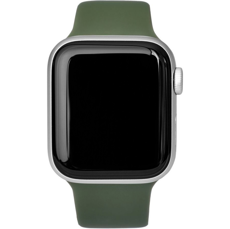 Ремешок для смарт-часов «vlp» Silicone Band для Apple Watch 38/40/41 мм, темно зеленый