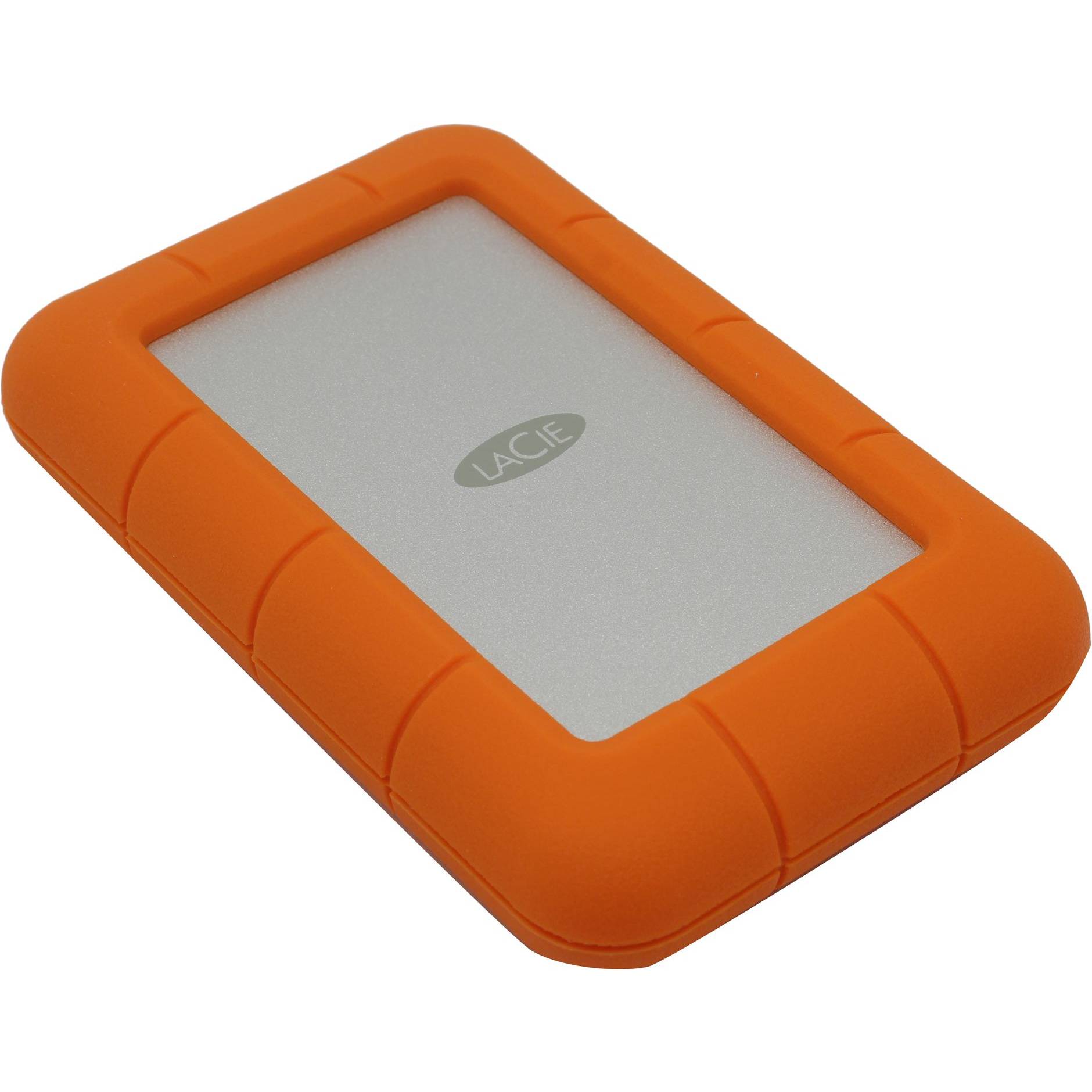 Фото — Внешний накопитель LaCie Rugged Mini, USB 3.0, 4 TB, оранжевый