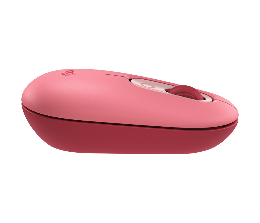 Фото — Мышь беспроводная Logitech POP Mouse, розовая