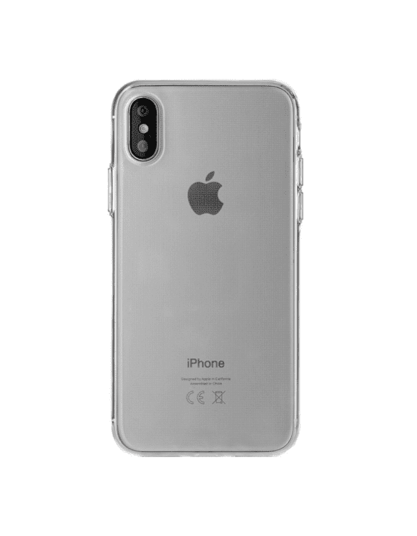 Фото — Чехол для смартфона uBear Laser Tone Case силикон, прозрачный, для iPhone X/XS