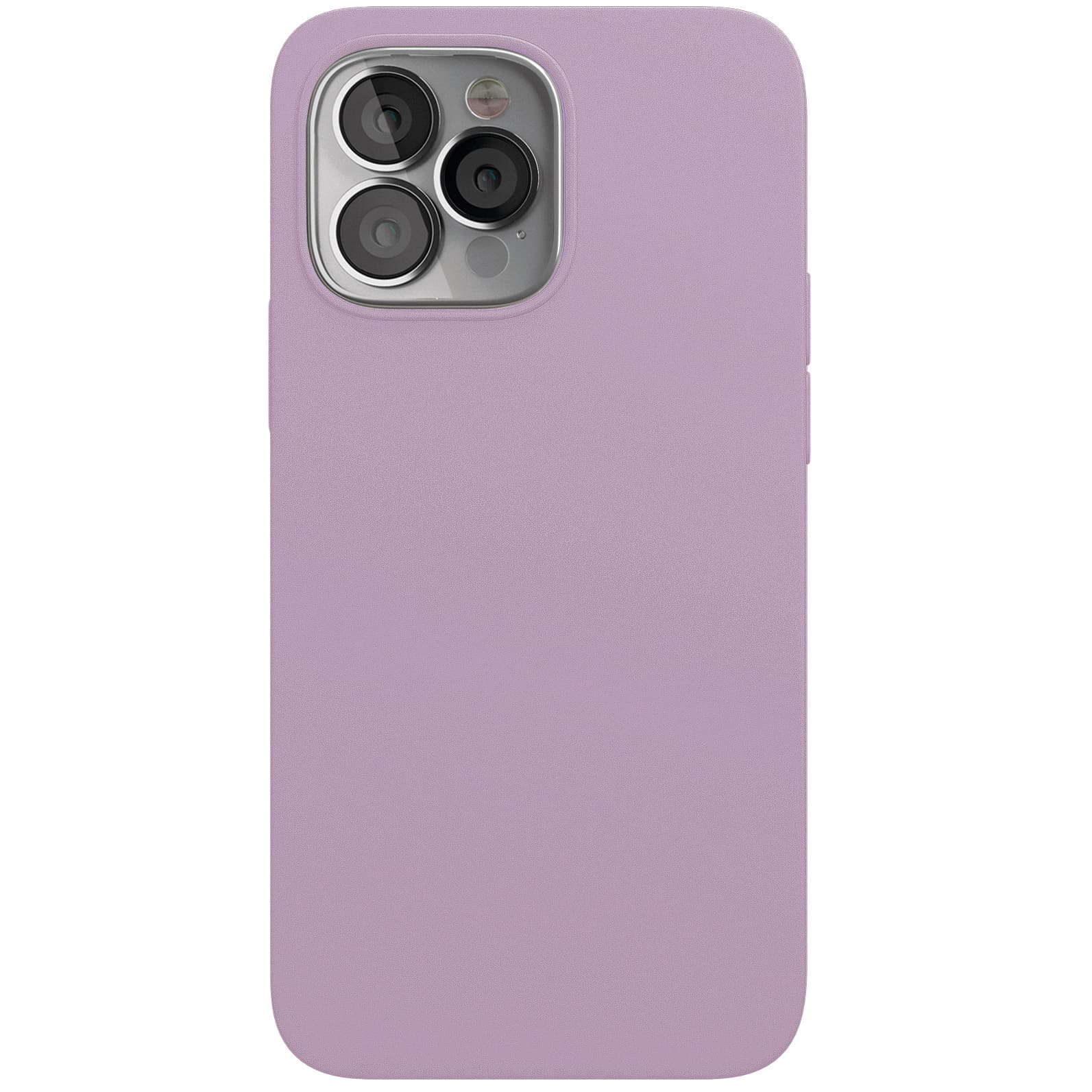 Чехол защитный vlp Silicone case with MagSafe для iPhone 13 Pro, фиолетовый