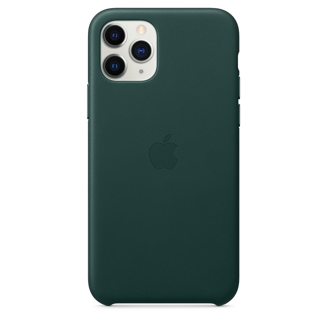 Фото — Чехол Apple для iPhone 11 Pro Leather, «зелёный лес»