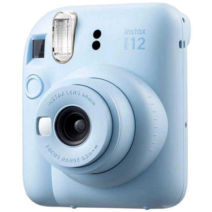 Фото — Фотоаппарат моментальной печати Fujifilm Instax mini 12, синий