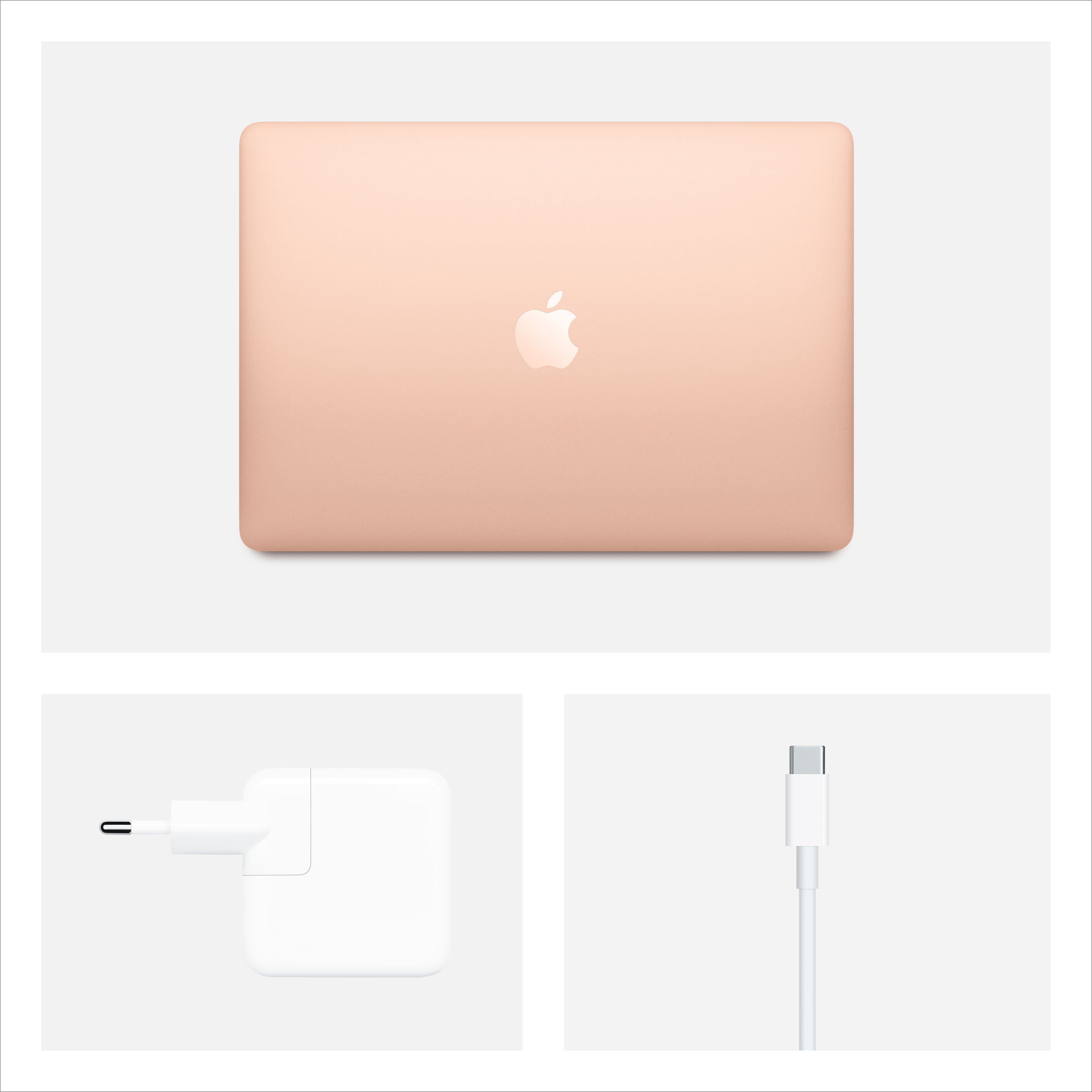 Apple MacBook Air 13" Quad Core i5 1,1 ГГц, 8 ГБ, 512 ГБ SSD, золотой